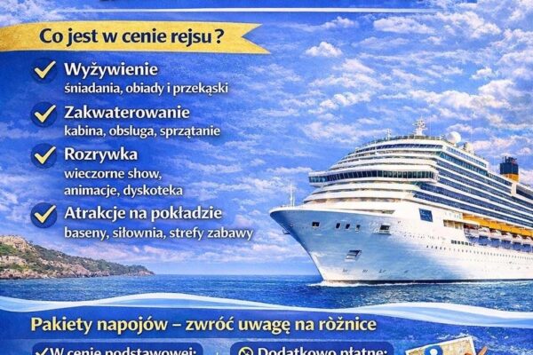 Porady Eksperta #3 Rejs statkiem – co naprawdę zawiera all inclusive?