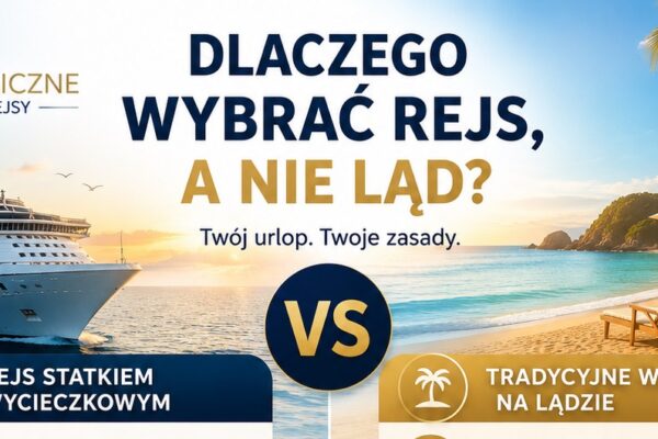 Dleczego wybrać rejs, a nie wakacje na lądzie ?